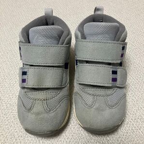 アシックス asics キッズ シューズ グレー 16cm