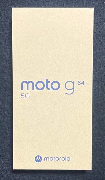 新品未開封 motorola moto g64 5G シルバーブルー SIMフリー スマートフォン本体 モトローラ RAM8GB