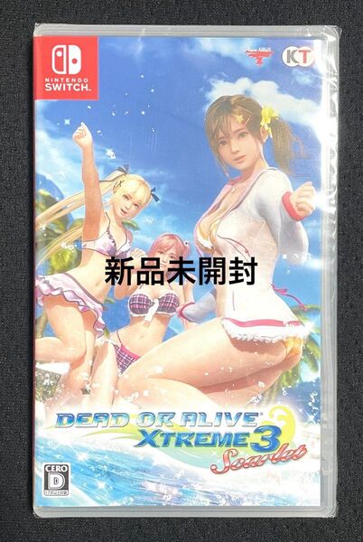 新品未開封 DEAD OR ALIVE Xtreme 3 Scarlet - Switch ニンテンドースイッチソフト
