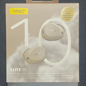 新品未開封 Jabra Elite 10 クリーム 完全ワイヤレスイヤホン Bluetooth ジャブラ エリート10
