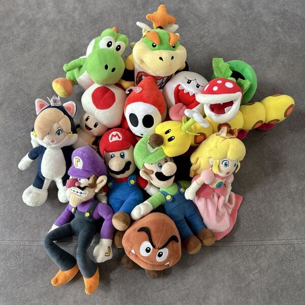 スーパーマリオブラザーズ ぬいぐるみ 13体