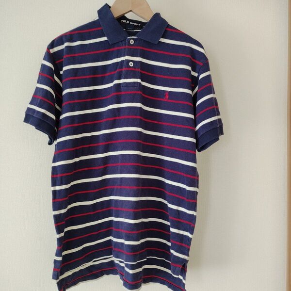 POLO SPORT RALPH LAURENボーダーポロシャツMサイズ ボーダー ポロシャツ 半袖 ラルフローレン