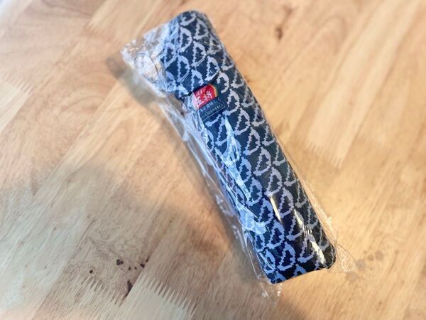 新品未使用 餃子の王将 オリジナル 折りたたみ傘 晴雨兼用