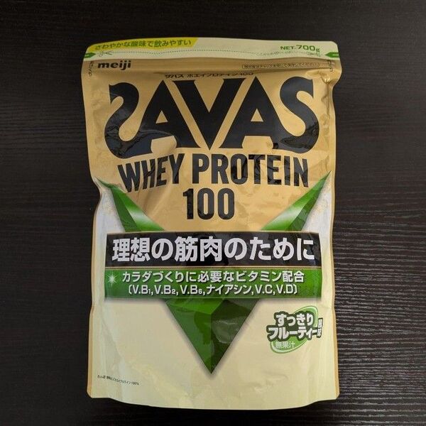 明治 ザバス ホエイプロテイン100 すっきりフルーティー風味 700g