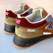 NB直営店限定 UK製 NEW BALANCE M1530WBB “BROWN STONE PACK” US8.5D 26.5cm M1500 30th記念モデル スウェード 新品 イギリス英国製_画像2