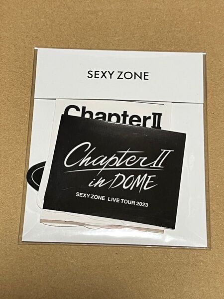 SEXY ZONE Chapter II in DOME ステッカーセット 福岡 新品未開封
