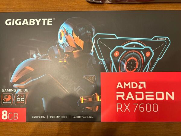 GIGABYTE AMD Radeon RX7600 グラフィックボード GPU ゲーミング