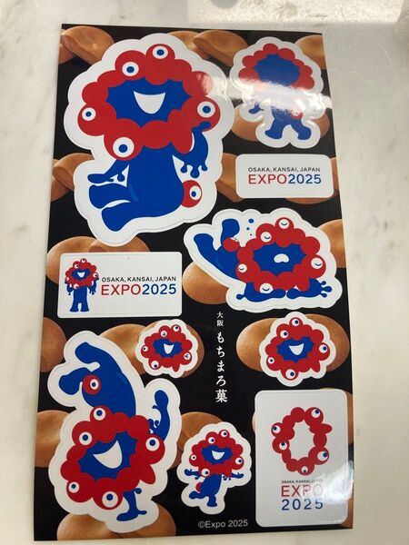 ミャクミャクシール もちまろ菓 ステッカー