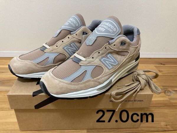 New Balance U991BE2 made UK 27cm D ニューバランス 991 V2 未使用品