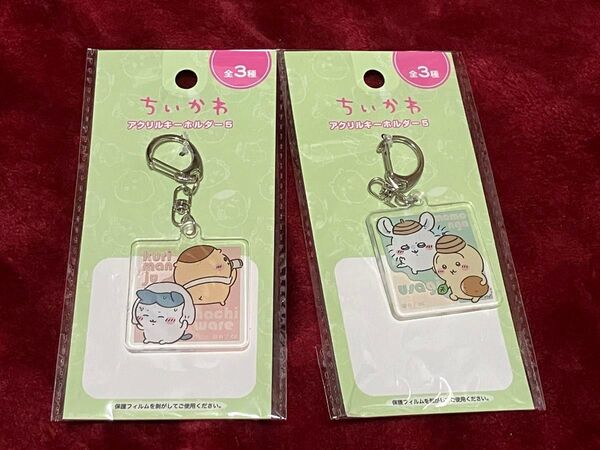 ★無言取引不可★ ちいかわ アクリルキーホルダー 2種セット キャンドゥ
