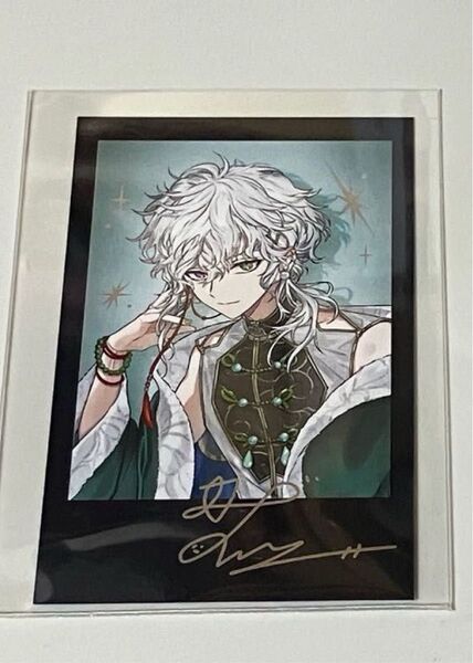★無言取引不可★にじさんじ dytica ディティカ 2周年 チェキ 叢雲カゲツ 箔押し サイン入り
