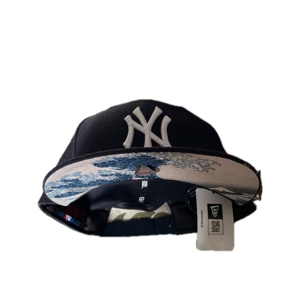 NEW ERA ニューエラ NY ヤンキース スナップバック 9FIFTY 葛飾北斎 富嶽三十六景 神奈川沖浪裏 キャップ