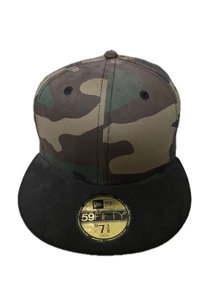 NEW ERA 59FIFTY ベースボールキャップ 迷彩 7 3/8 58.7cm