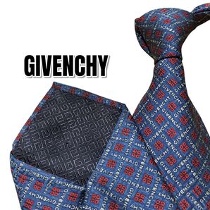 GIVENCHY ジバンシー ネイビー系 チェック柄 イタリア製