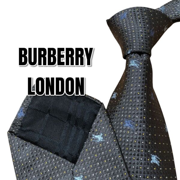 BURBERRY LONDON ブラウン系 総柄 イタリア製