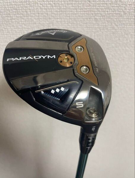 美品 キャロウェイ パラダイム トリプルダイヤ5W スピーダーNXグリーン60S
