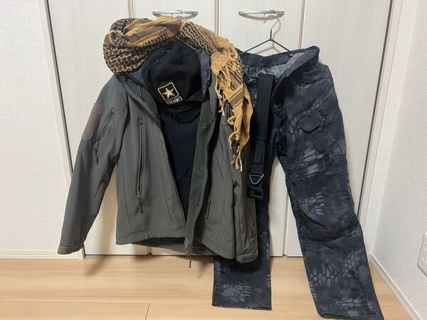 サバゲー 服 上下、ジャケットセット その他装備品 サバゲー引退品