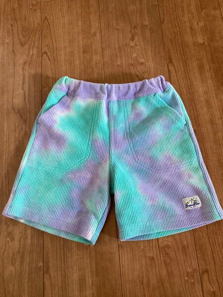 BEAMS:mini ダイダイ柄 ハーフパンツ110
