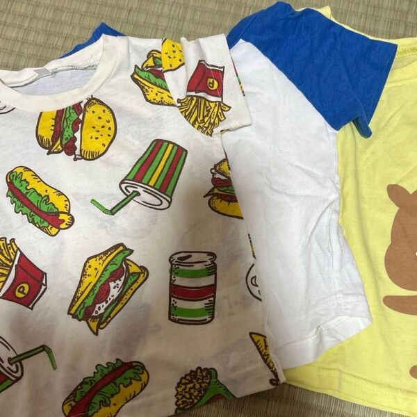 半袖 Tシャツ 保育園 保育園着 西松屋 トップス ベビー服 こども服 2枚セット