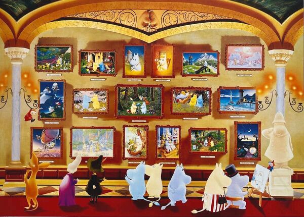 廃盤新品 ムーミン美術館 2000ピース