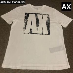 最終値下げ ユニセックス 希少 デザイン 高級 ARMANI EXCHANG アルマーニ エクスチェンジ Tシャツ