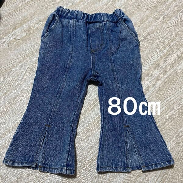 バースデイ ミラーベイ デニムパンツ 80㎝