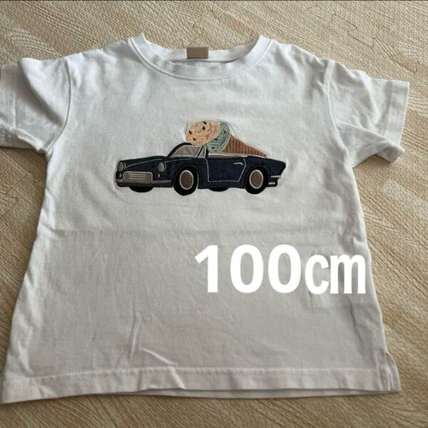 プティマイン 半袖 Tシャツ 車 100㎝