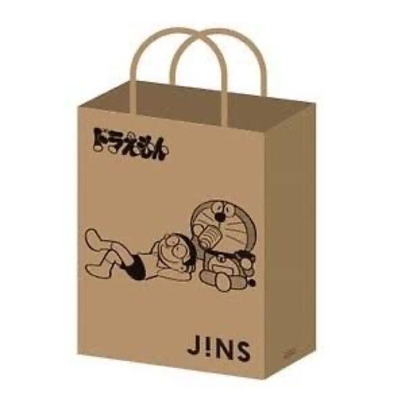 ドラえもん のび太 JINS コラボ 紙袋 ショップ袋 コレクション
