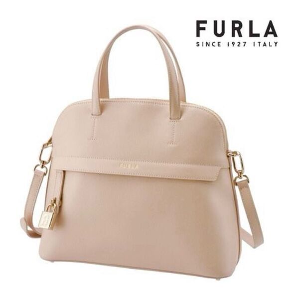 FURLA フルラ PIPER M DOME パイパー ハンドバッグ ショルダーバッグ 2WAY 大容量 カバン