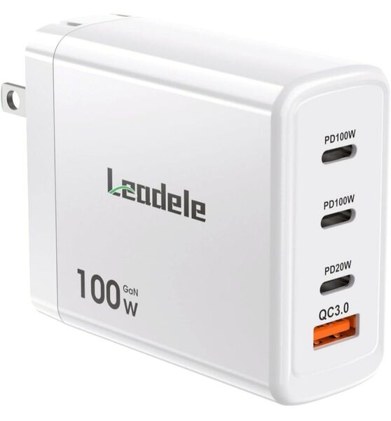 急速充電器 USB 4ポート 4台同時充電 超小型 電源アダプターコンパクト 100W PD PSE認証済 折りたたみ式プラグ