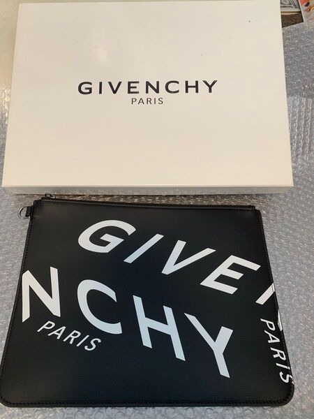ほぼ未使用 美品 GIVENCHY PARIS ジバンシィ セカンドバッグ ハンドバッグ クラッチバッグ
