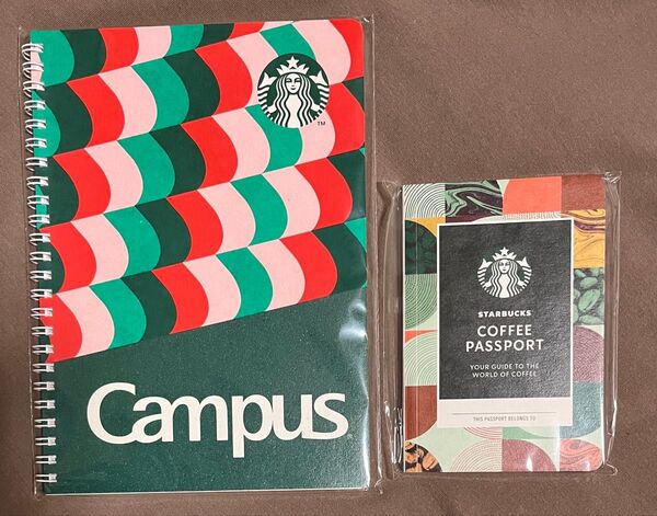 スターバックス キャンパスリングノート STARBUCKS コーヒーパスポート付