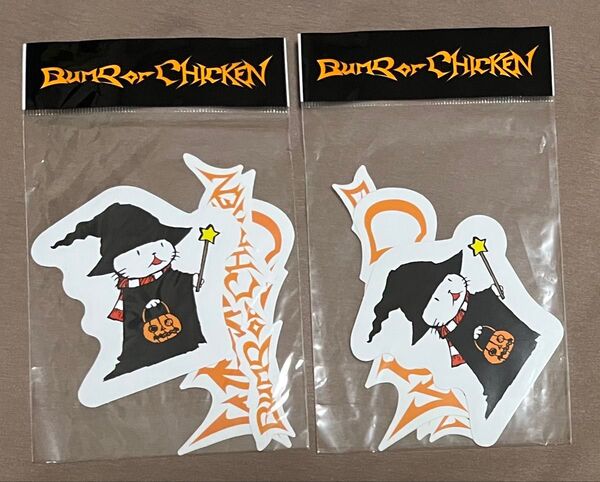 バンプオブチキン BUMP OF CHIKEN ステッカー ハロウィン ニコル 2セット