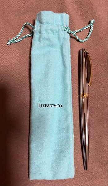 ティファニー ボールペン 箱なし未使用品 TIFFANY ツイスト式