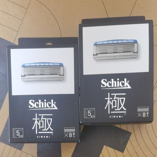 シック 極 KIWAMI 5枚刃 替刃 8個入 ×2