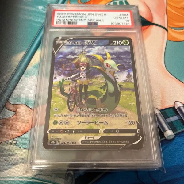 最安値 ポケモンカード ジャローダv PSA10