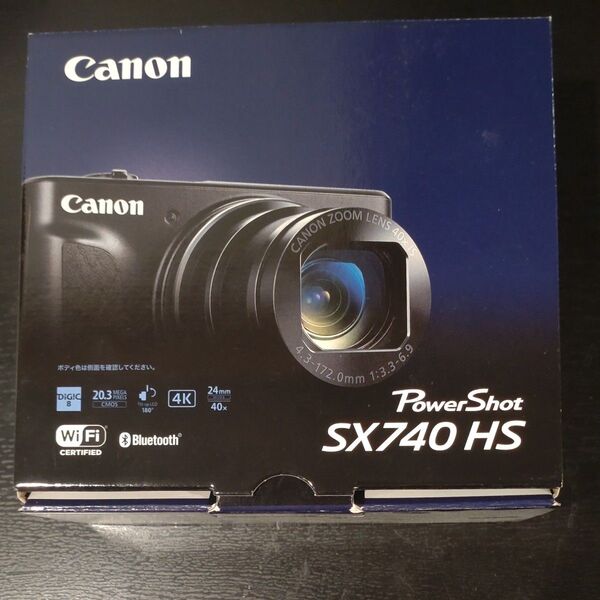 キヤノン Canon PowerShot SX740 HS ブラック