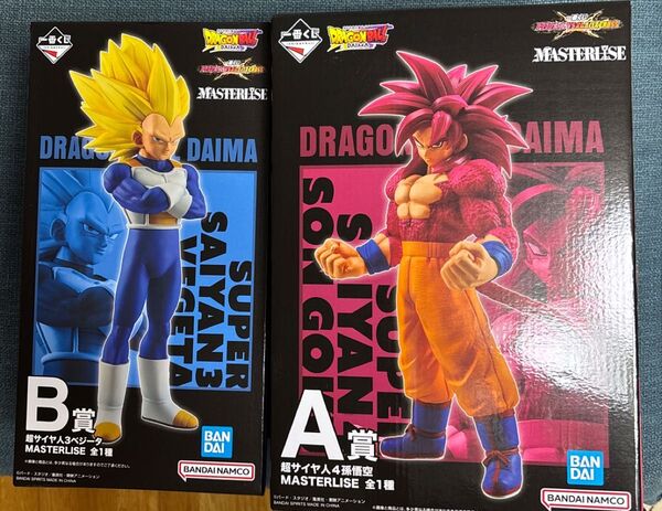 ドラゴンボール 一番くじ フィギュア A賞、B賞セット