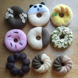 【ハンドメイド】ドーナツセット