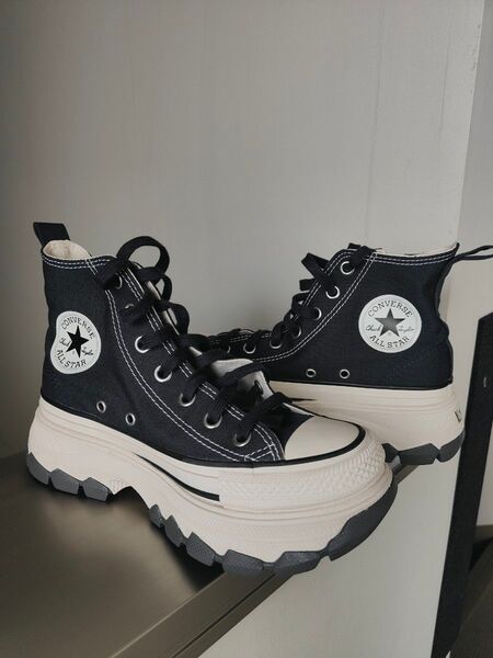 CONVERSE Trekwave HI Z コンバース 厚底 黒 niziu