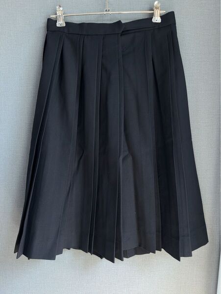 スクール スカート プリーツ 制服 学生服 ネイビー 女子