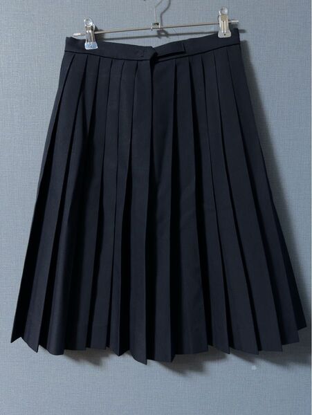 スクール スカート プリーツ 制服 学生服 ネイビー 女子