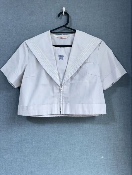 夏服 半袖 セーラー服 学生服 ブラウス 女子 シャツ