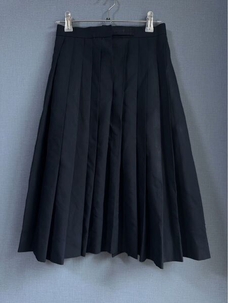 夏物 スクール スカート プリーツ 制服 学生服 ネイビー 女子