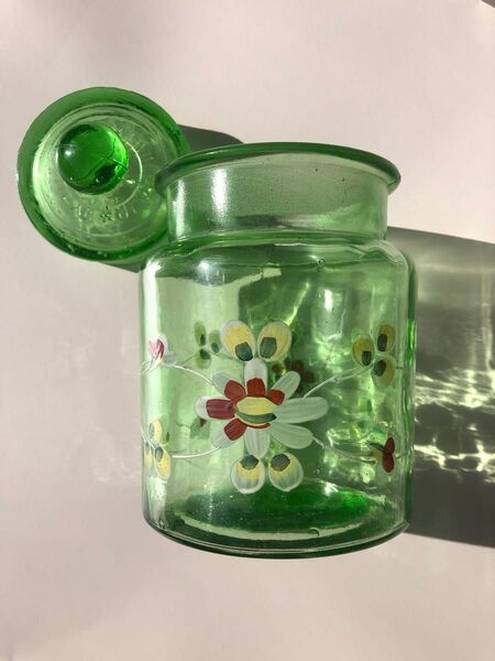 ガラス製キャンディーボット ドイツ HERM HEYE工房 HAMBURG