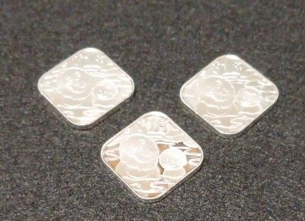 造幣局発行 純銀ちびメダル 3枚
