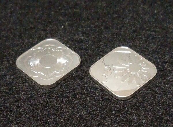 造幣局発行 純銀ちびメダル 2枚