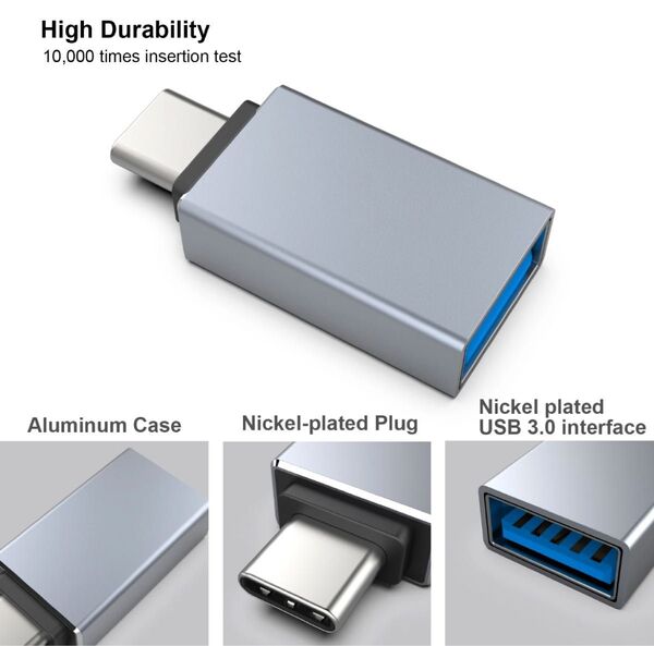 一個※USB Type C 変換アダプターUSB-C to USB3.0 変換アダプタ OTG対応 高速データ転送 充電対応