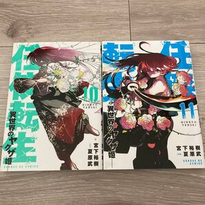 任侠転生 異世界のヤクザ姫 10.11巻 2冊