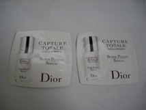 Diorカプチュール　トータル　セル　ENGY スーパーセラム1.5ml×2袋_画像1